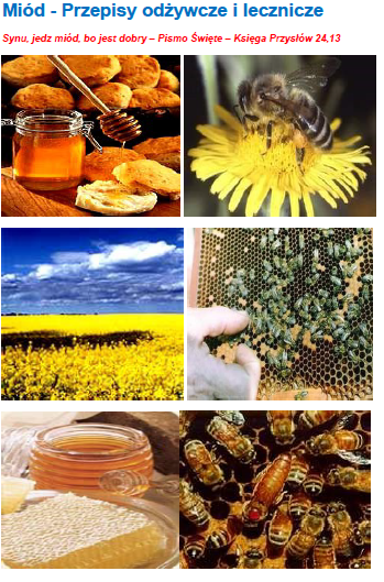 miody przepisy